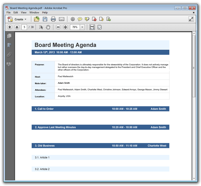 how to take meeting notes template